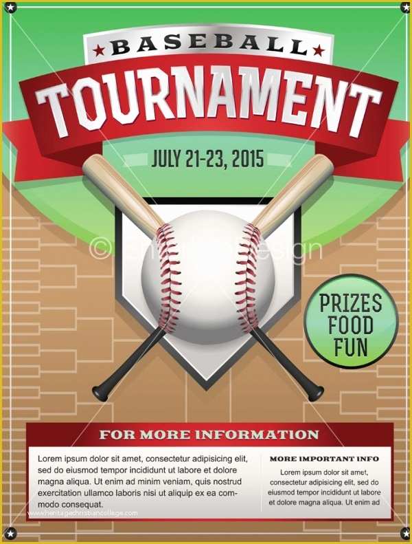 Free Baseball tournament Flyer Template Of 26 Amazing Baseball Flyer Templates Psd Ai Docs Pages