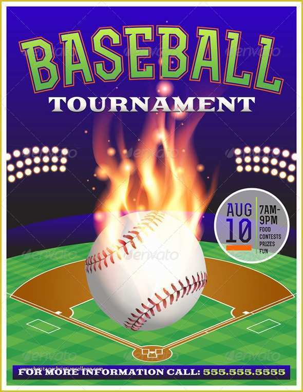 Free Baseball tournament Flyer Template Of Free Fishing tournament Flyer Template Elmesky
