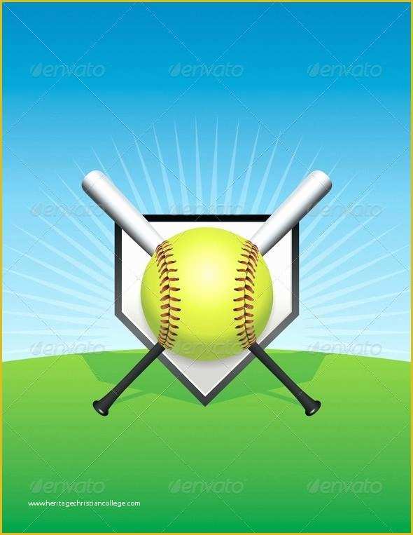 Free Baseball tournament Flyer Template Of softball Template – Lucassportportalfo