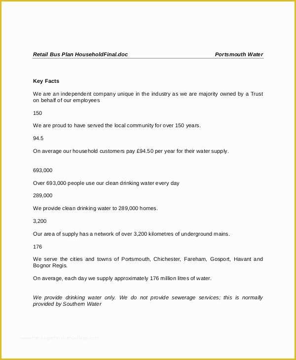 Free Basic Business Plan Template Download Of Basic Business Plan Templates 12 Free Pdf format