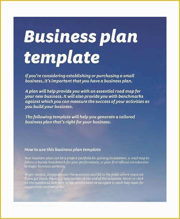 Free Basic Business Plan Template Download Of Basic Business Plan Templates 12 Free Pdf format
