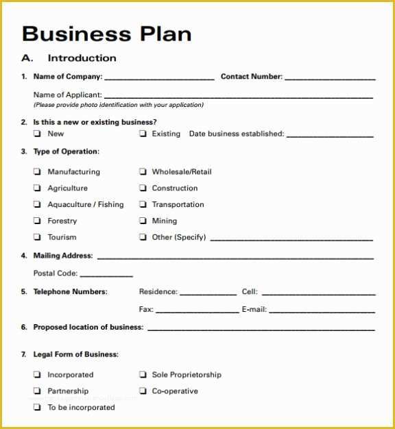 Free Basic Business Plan Template Download Of Simple Basic Startup & Small Business Plan Template Pdf