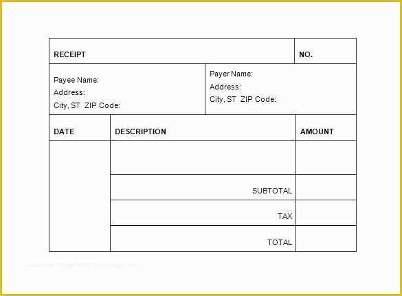 Free Basic Invoice Template Word Of 18 Invoice Receipt Templates Doc Excel Pdf