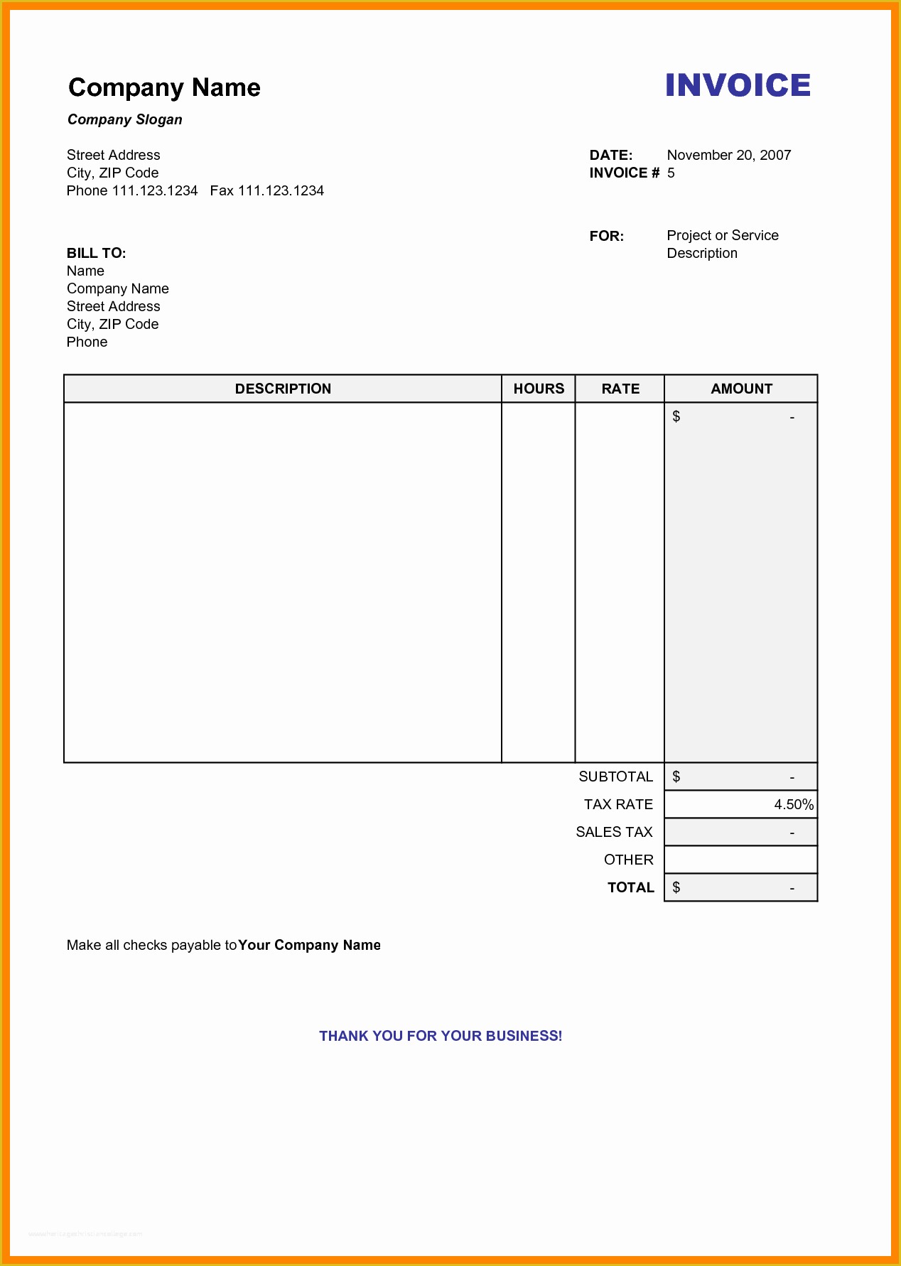 Free Basic Invoice Template Word Of Free Invoice Template Uk Pdf Beautiful Template Design Ideas