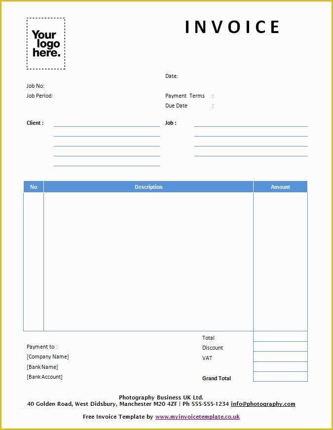 Free Basic Invoice Template Word Of Invoice Template Uk Word Sample Invoice Word
