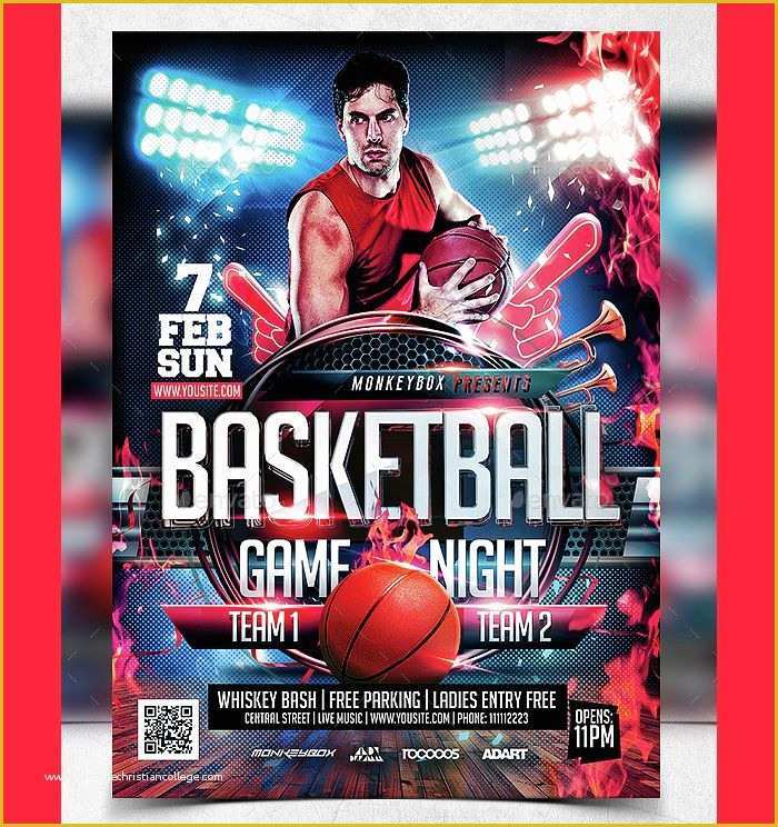 Free Basketball Photoshop Templates Of 121 Best Flyer Templates Images On Pinterest