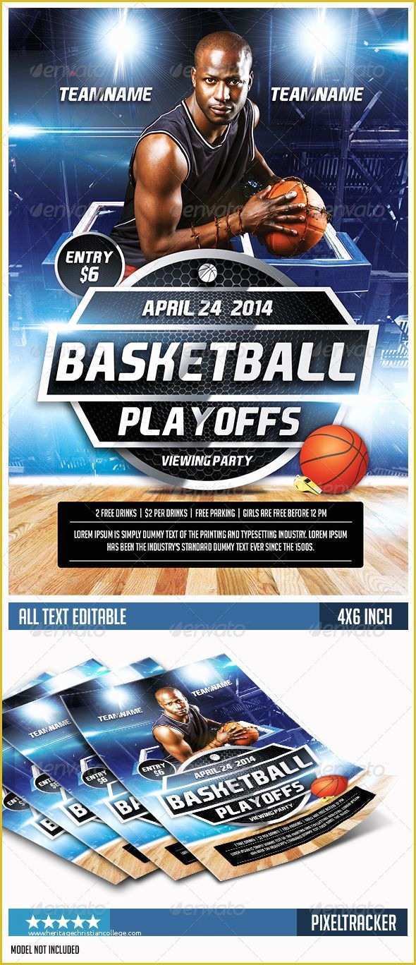 Free Basketball Photoshop Templates Of Basketball event Flyer Template Download the Full Psd