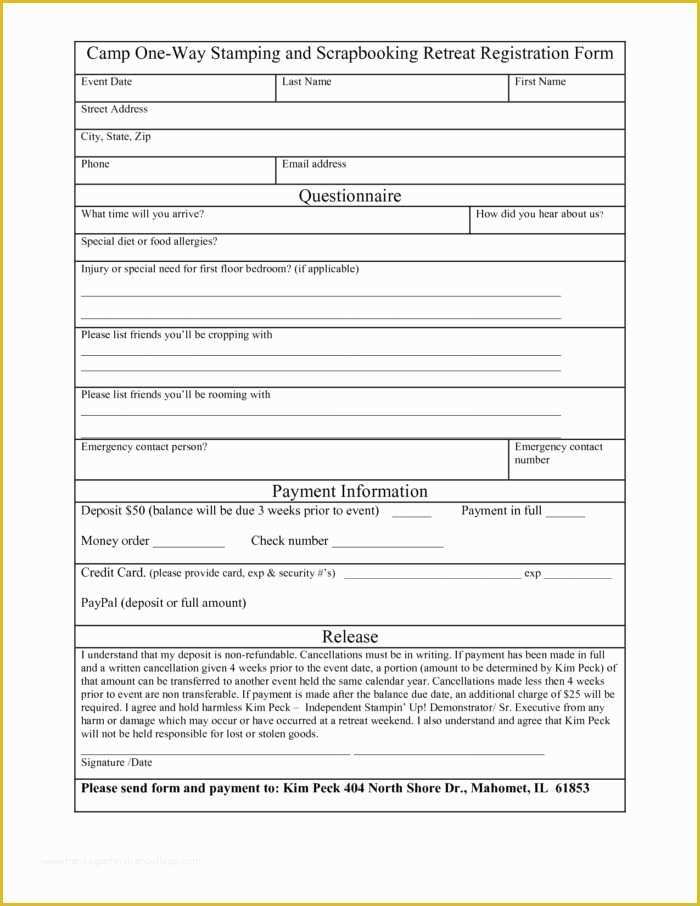 Free Basketball Registration form Template Of 5k Registration form Template Word Templates Resume