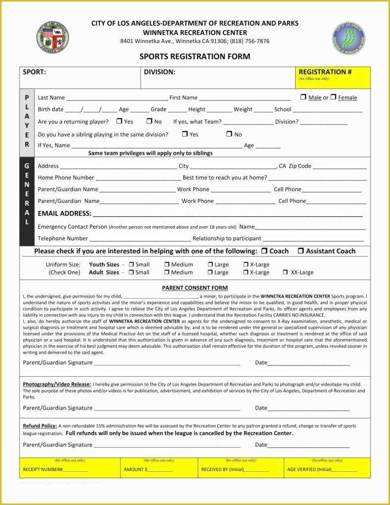 Free Basketball Registration form Template Of 6 Sport Sign Up Sheet Templates Pdf