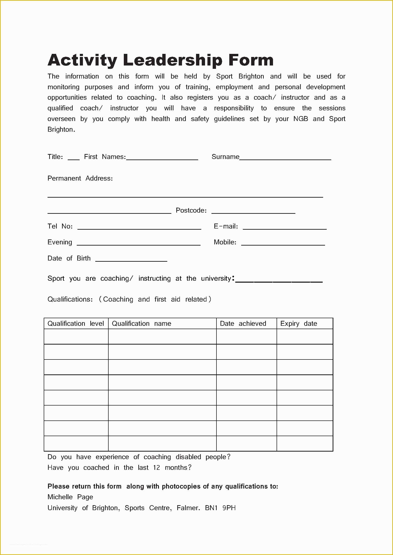 Free Basketball Registration form Template Of Sports Registration form Template Free – Radiofama