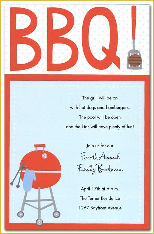 Free Bbq Invitation Template Of 17 Barbecue Invitation Templates Free Download