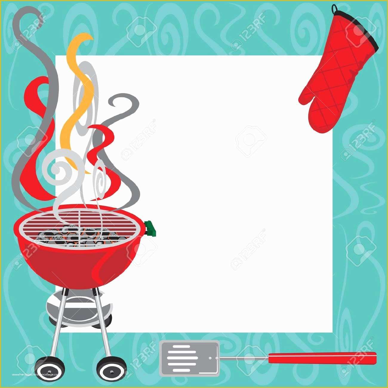 Free Bbq Invitation Template Of Bbq for Invitations Clipart