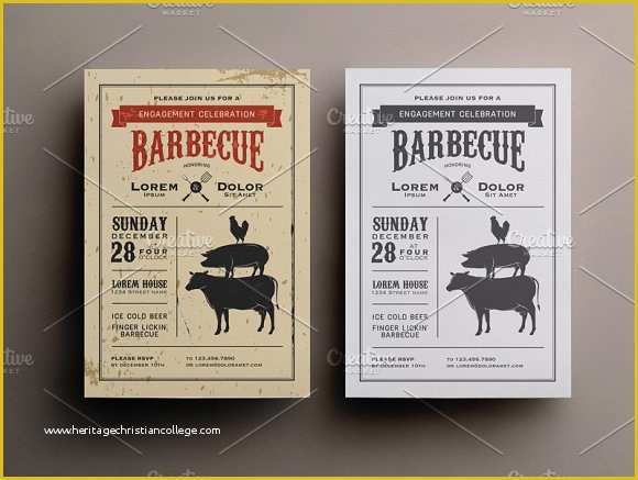 Free Bbq Invitation Template Of Bbq Invitation Template Invitation Templates On Creative