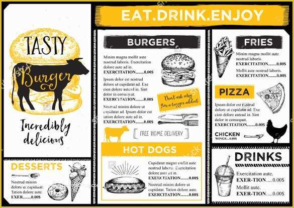 Free Bbq Menu Template Of Bbq Menu Templates – 27 Free Psd Epd Documents Download