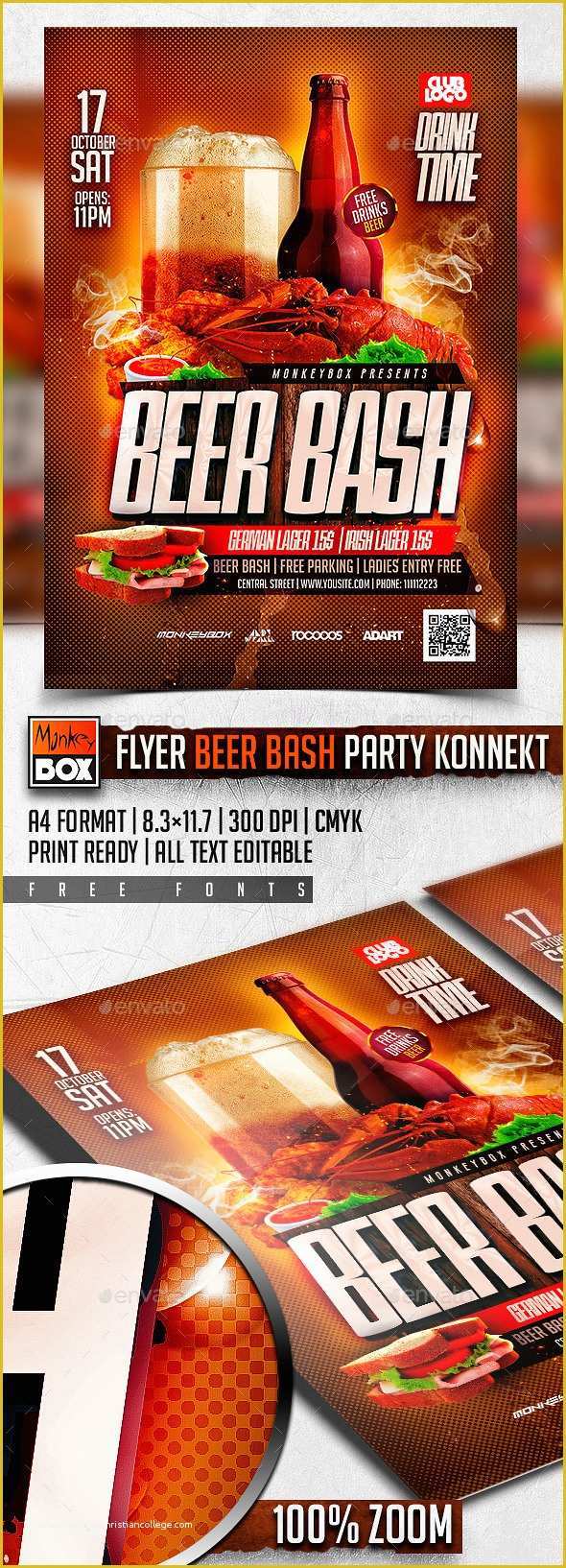 Free Beer Pong Flyer Template Of Beer Pong Flyer Template Psd Fixride