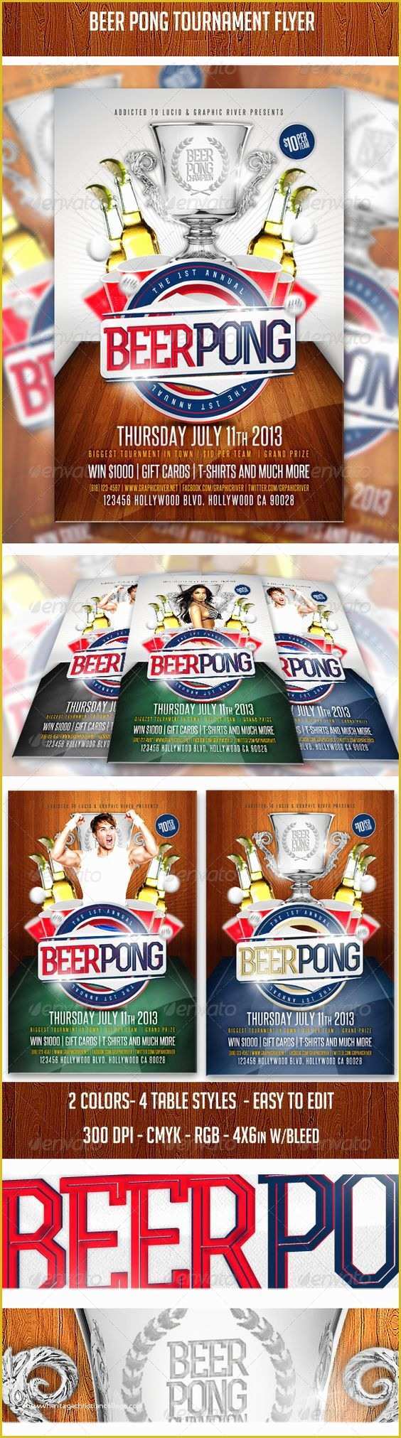 Free Beer Pong Flyer Template Of Beer Pong Flyers and Beer On Pinterest