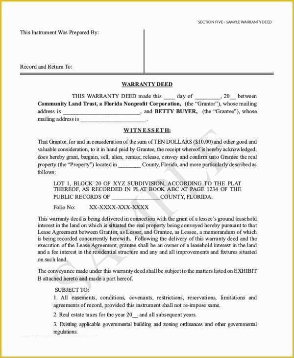 Free Beneficiary Deed Missouri Template Of Deed Of Release form Dolapgnetband