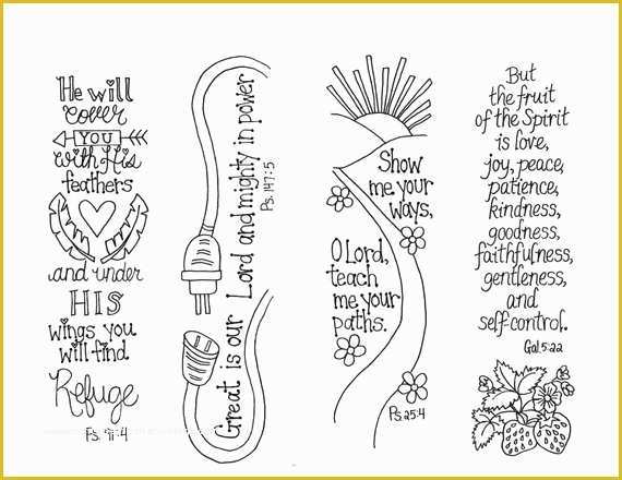 Free Bible Journaling Templates Of Bible Journaling Templates Scripture Bookmarks Printable