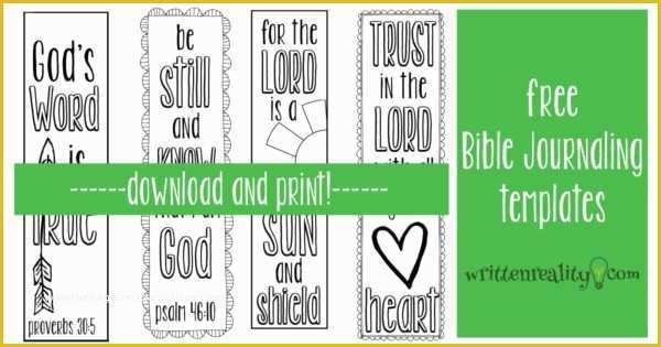 Free Bible Journaling Templates Of Bible Journaling Templates Written Reality