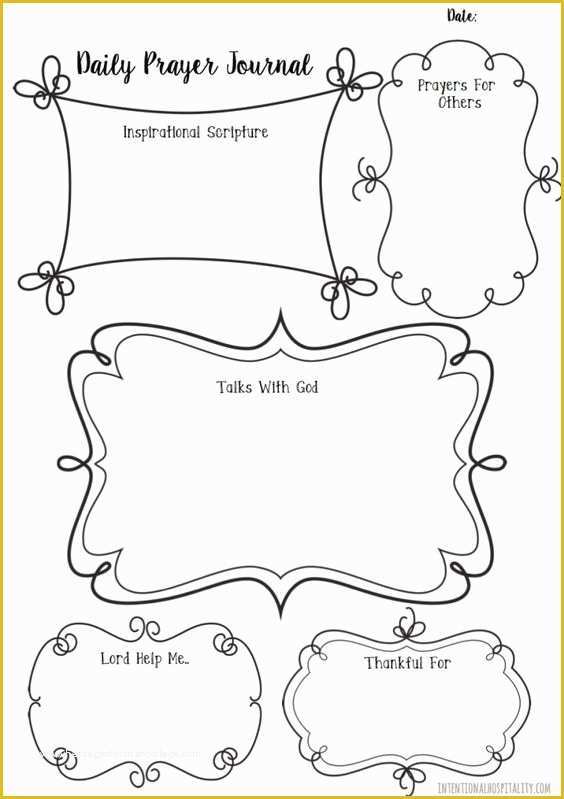 Free Bible Journaling Templates Of Free Printables for Bible Journaling