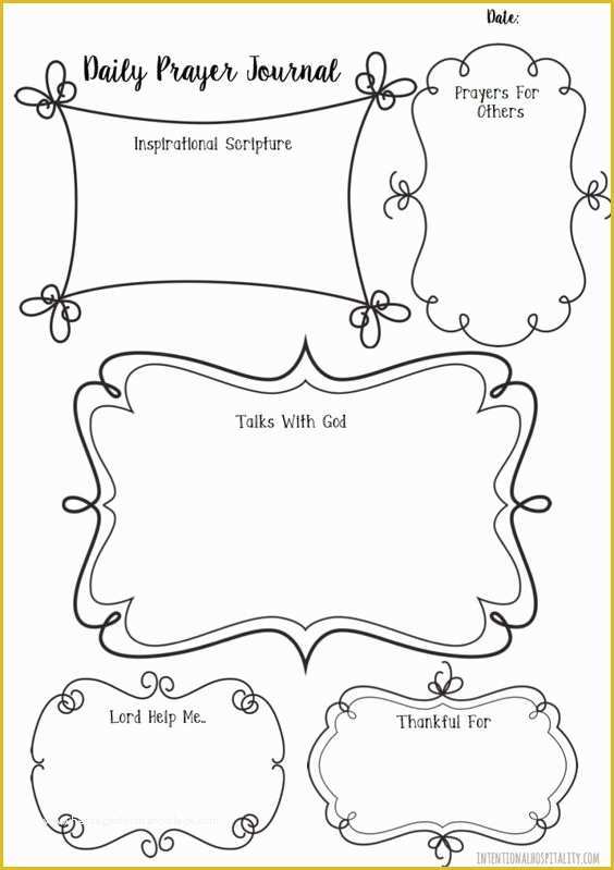 Free Bible Journaling Templates Of Free Printables For Bible Journaling 