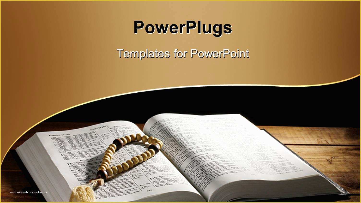 Free Bible Powerpoint Templates Of Powerpoint Template A Hand Prayer Rosary On An Open Holy