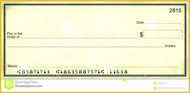 Free Big Check Template Download Of Blank Check Template Free Editable Blank Check Template