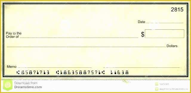 Free Big Check Template Download Of Check Template Ivoiregion