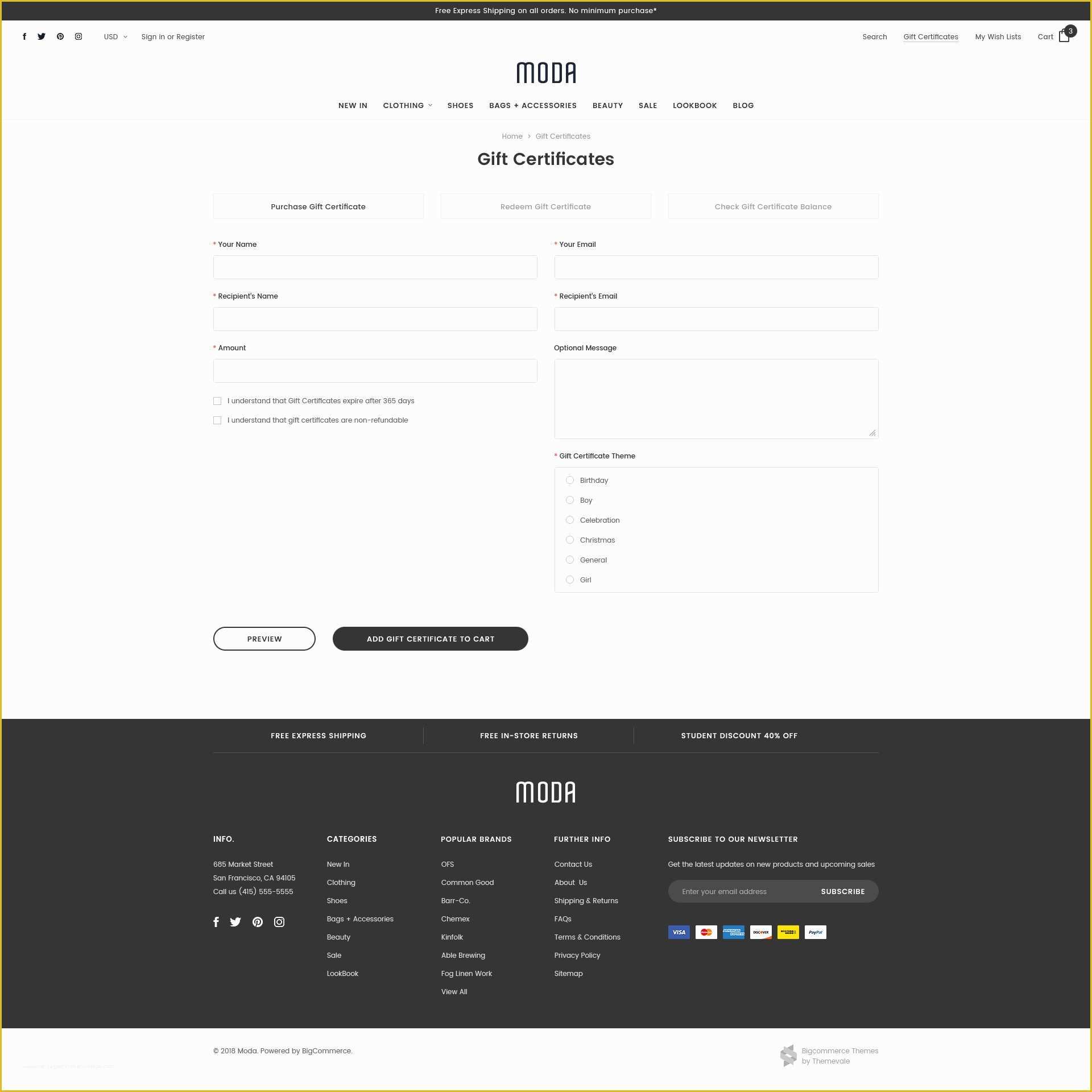 Free Bigcommerce Templates Of themevale Moda Free Big Merce theme Stencil