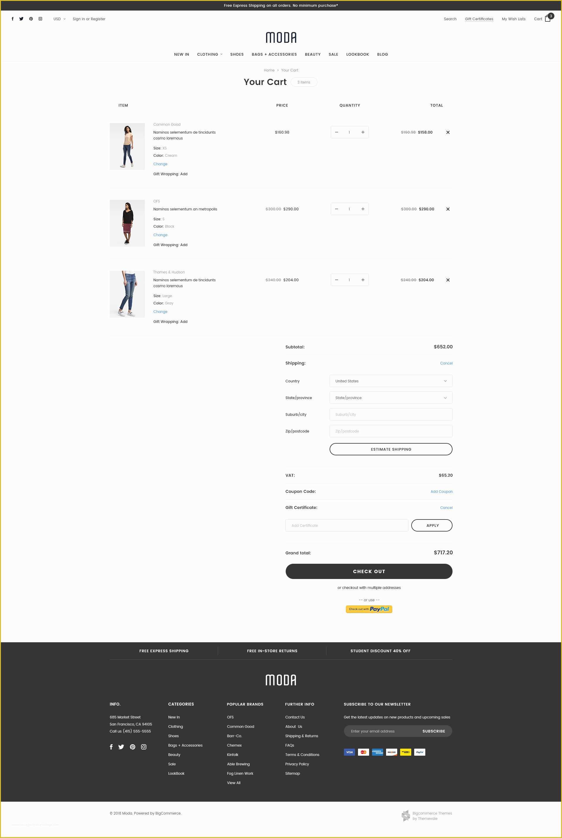 Free Bigcommerce Templates Of themevale Moda Free Big Merce theme Stencil