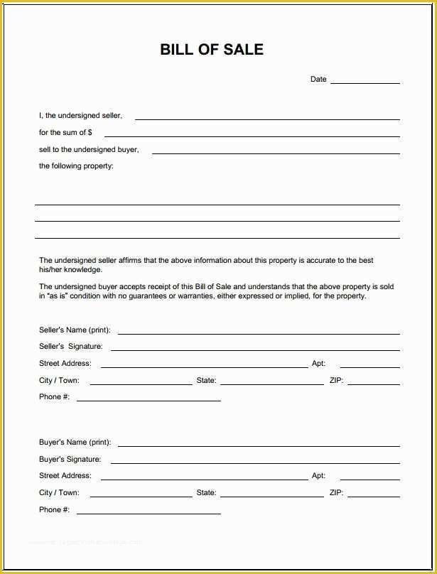 free-bill-of-sale-template-ga-of-free-georgia-general-bill-sale-form