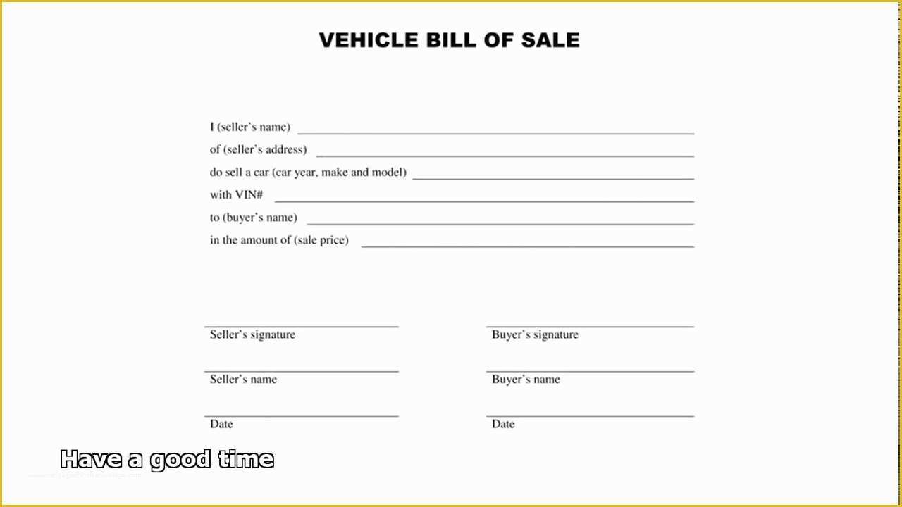 Free Bill Of Sale Template Ga Of Car Bill Sale as is Template Business Sample Pdf Free