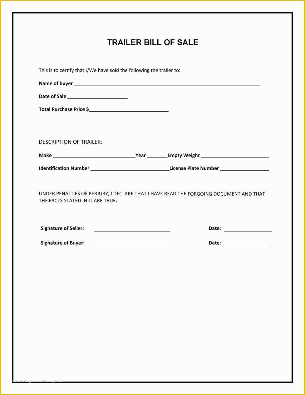 Free Bill Of Sale Template Georgia Of 46 Fee Printable Bill Of Sale Templates Car Boat Gun