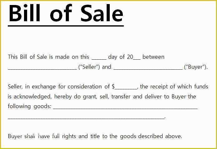 Free Bill Of Sale Template Georgia Of Bill Of Sale Template Word