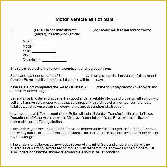 Free Bill Of Sales Template for Used Car as is Of 14 Sample Vehicle Bill Of Sales Pdf Word