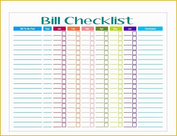 Free Bill Planner Template Of Decided It Was Time to My ass In Gear and Make Us A