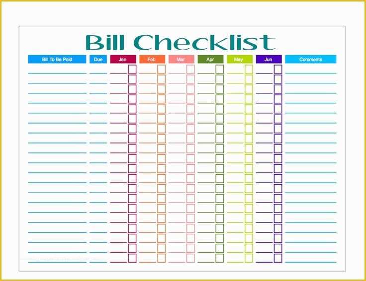 Free Bill Planner Template Of Decided It Was Time to My ass In Gear and Make Us A