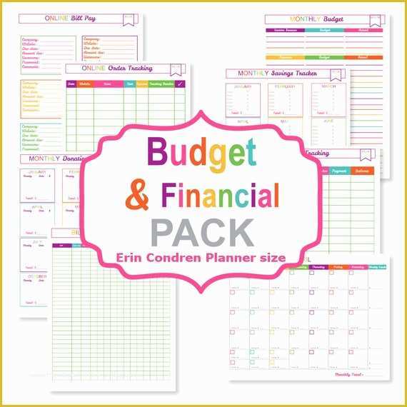 Free Bill Planner Template Of Printable Bud Planner Printable Bill Tracker Printable