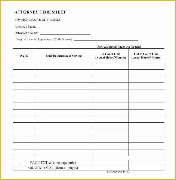 Free Billable Hours Timesheet Template Of attorney Billable Hours Template Billable Hours Template