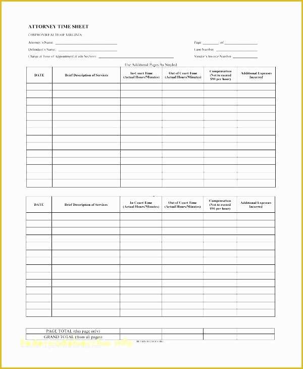 Free Billable Hours Timesheet Template Of Paralegal Timesheet Template Paralegal Template attorney