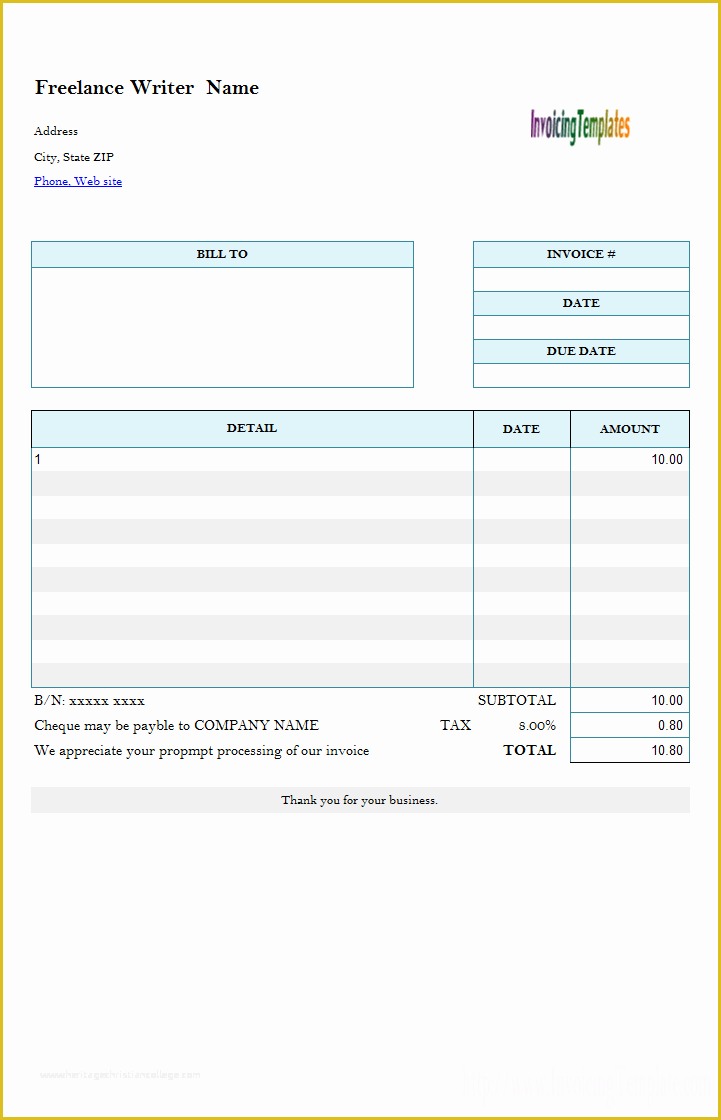 Free Billing Template Of 20 Microsoft Fice Invoice Templates Free Download