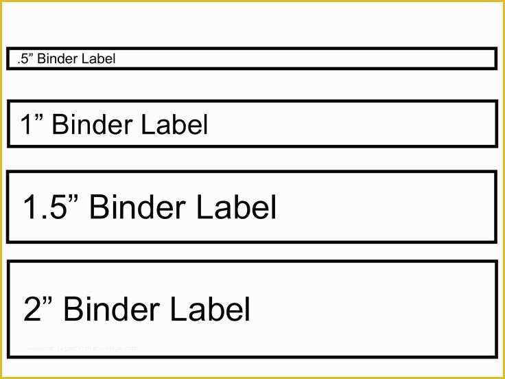 Free Binder Cover and Spine Templates Of Binder Label Template Wordscrawl