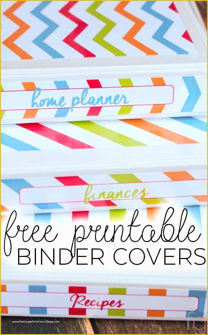 Free Binder Cover and Spine Templates Of Free Printable Binder Covers Frugality Gal