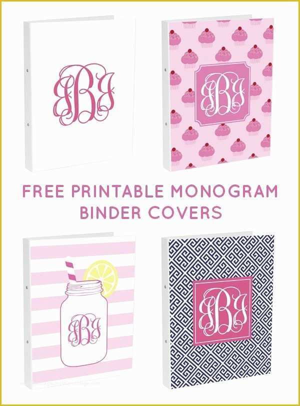 Free Binder Templates Of Fabulous Chic Free Printables