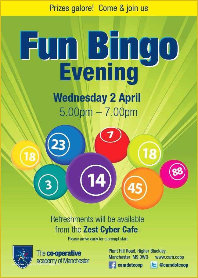 Free Bingo Night Flyer Template Of Bingo Flyer Template Free Bingo Flyer Template Family