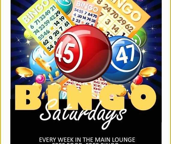 Free Bingo Night Flyer Template Of Bingo Program Advertisement Text Fully Editable