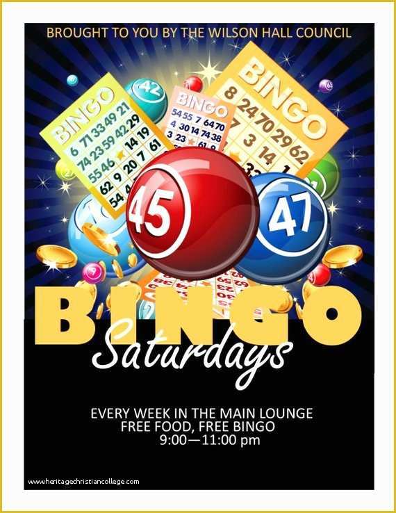 35 Free Bingo Night Flyer Template