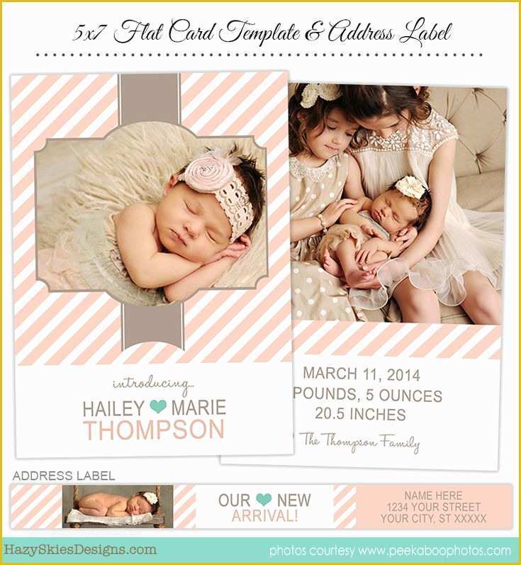 Free Birth Announcement Template Of 122 Best Free Graphy Templates Images On Pinterest