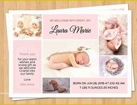 Free Birth Announcement Template Of Birth Announcement Email Template Free Templates