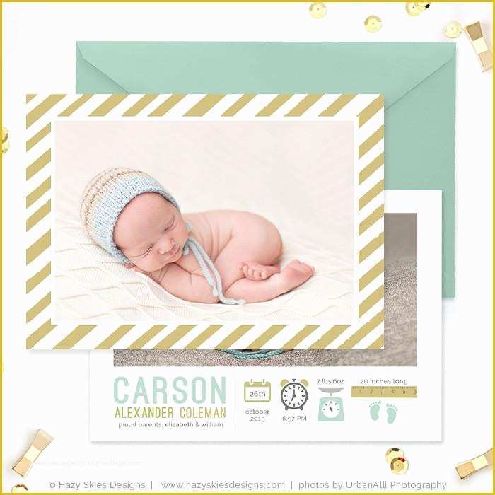 Free Birth Announcement Template Of Birth Announcement Free Template